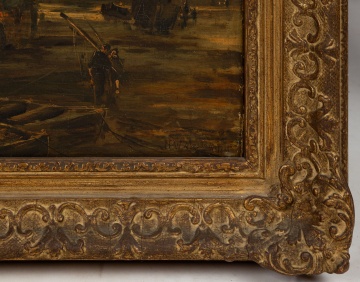 Attributed to Henrik Willem Mesdag (Dutch, 1831-1915) ... Strand in Scheveninger, 1885