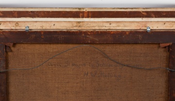 Attributed to Henrik Willem Mesdag (Dutch, 1831-1915) ... Strand in Scheveninger, 1885