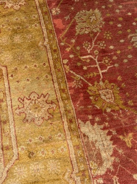 Antique Oushak Oriental Rug