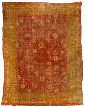 Antique Oushak Oriental Rug