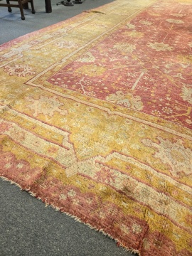 Antique Oushak Oriental Rug