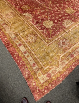 Antique Oushak Oriental Rug