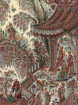 Indo-Perisan Fine Silk Embroidery