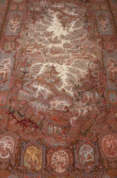 Indo-Perisan Fine Silk Embroidery