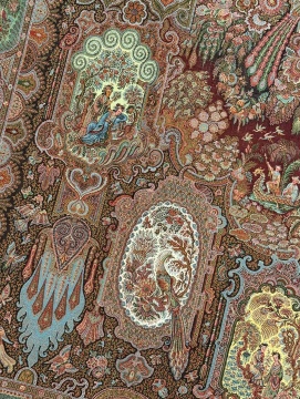 Indo-Perisan Fine Silk Embroidery