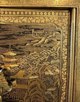 An Impressive Komai Style Cabinet