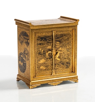 An Impressive Komai Style Cabinet