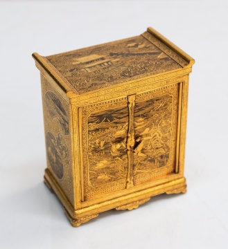 An Impressive Komai Style Cabinet