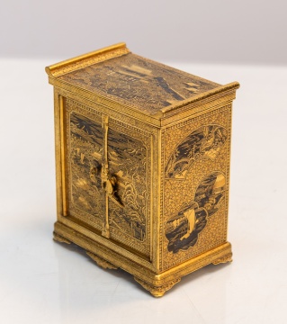 An Impressive Komai Style Cabinet