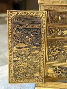 An Impressive Komai Style Cabinet