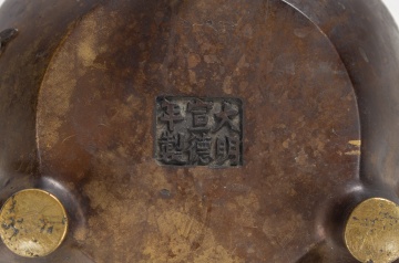 Chinese Bronze Censor