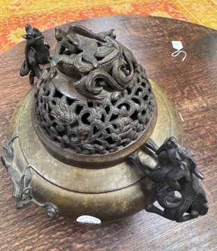 Chinese Bronze Censor