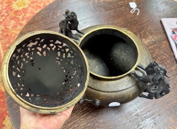 Chinese Bronze Censor