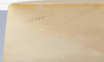 Andrew Wyeth (American, 1917-2009) "Adam and His Wagon, 1940"