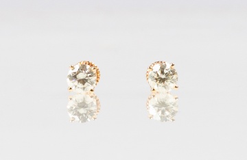 Diamond Stud Earrings