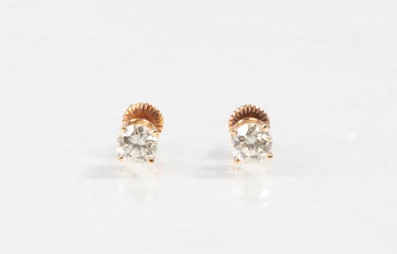 Diamond Stud Earrings