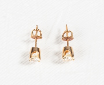 Diamond Stud Earrings