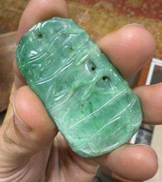 14K Gold & Jade Cufflinks, Earrings, & Pendants