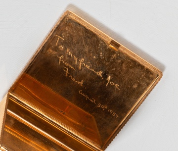 14K Gold Novelty Box / Cigarette Case