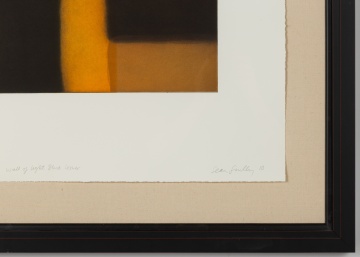 Sean Scully (American/Irish, b. 1945) "Wall of Light Blue Corner, 2010"