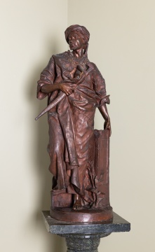 Gaston Veuvenot Leroux (French, 1854-1942) Guerrier Arabe (Arab Warrior)