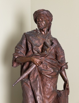 Gaston Veuvenot Leroux (French, 1854-1942) Guerrier Arabe (Arab Warrior)