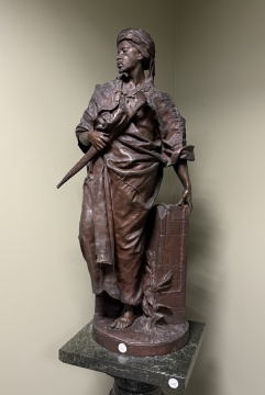 Gaston Veuvenot Leroux (French, 1854-1942) Guerrier Arabe (Arab Warrior)