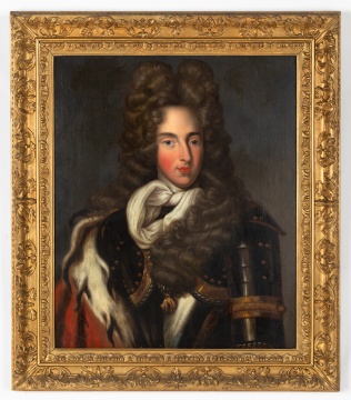 French School Portrait, After Hyacinthe Rigaud