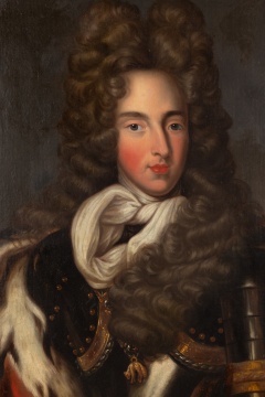 French School Portrait, After Hyacinthe Rigaud