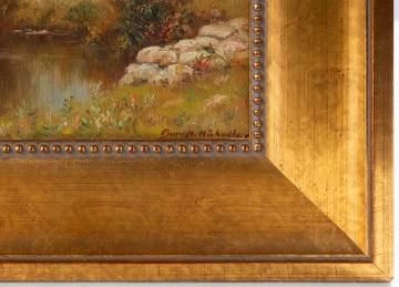 Burr H. Nicholls (American, 1848-1915) "The Old Swimming Hole"