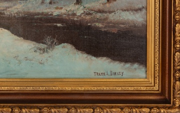 Frank A. Barney (American, 1862-1954) Winter Landscape