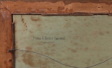 Frank A. Barney (American, 1862-1954) Winter Landscape