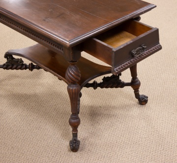 Merkin Mahogany Library Table