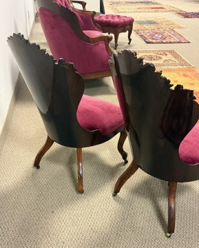 John Henry Belter Rosalie Arm Chair & Side Chairs