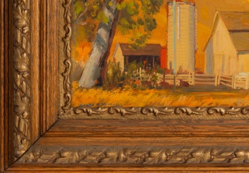 Alfred R. Mitchell (1888-1972) Ranch Near San Luis Obispo