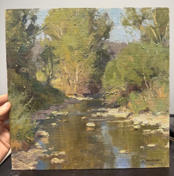 Clyde Aspevig (American, b. 1951) Western Landscape