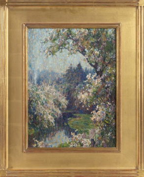 John J. Inglis (American/Irish, 1867-1946) Spring Blossoms, 1918