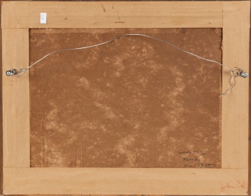 Carl W. Peters (American, 1897-1980) Study of Western, New York, 1947