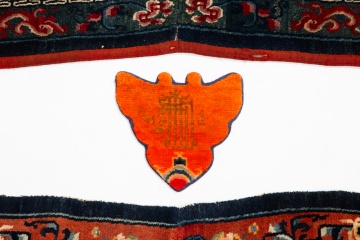 Two Tibetan Horse Saddle Covers & Horse Head Cover