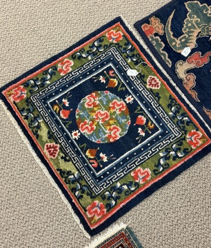 Tibetan Sitting Rug & Fragment