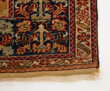 Antique Turkish Kula Prayer Rug