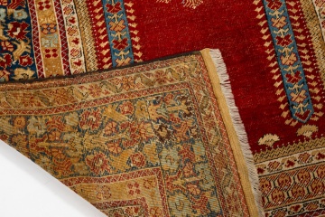 Antique Turkish Kula Prayer Rug