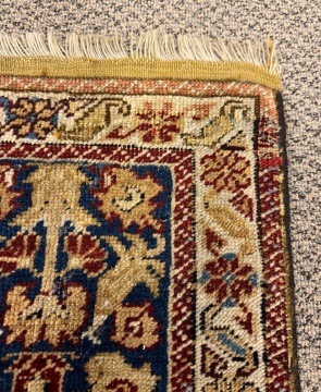 Antique Turkish Kula Prayer Rug