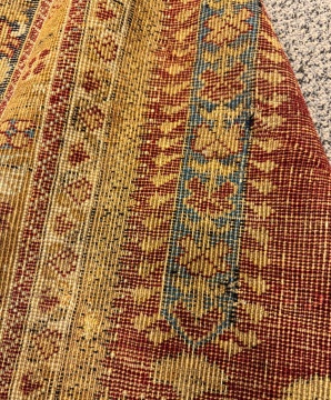 Antique Turkish Kula Prayer Rug