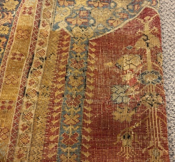 Antique Turkish Kula Prayer Rug