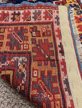 Antique Turkish Makri Prayer Rug