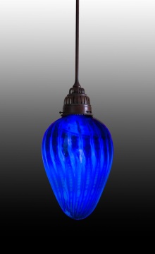 Rare Tiffany Studios Stalactite Hanging Lamp