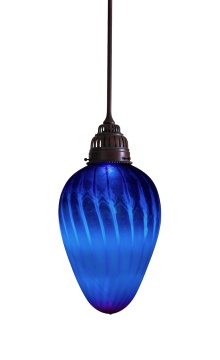 Rare Tiffany Studios Stalactite Hanging Lamp