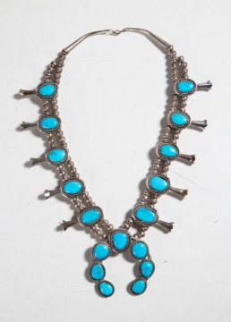 American Southwest Squash Blossom Necklace