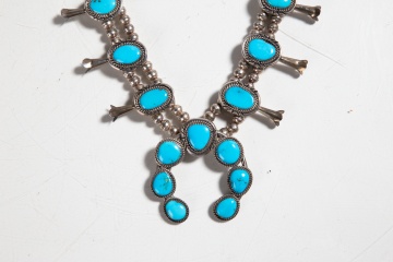 American Southwest Squash Blossom Necklace